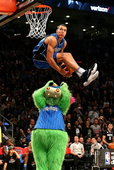 Aaron Gordon Channels His Inner Superman for Mascot-Defying Dunk